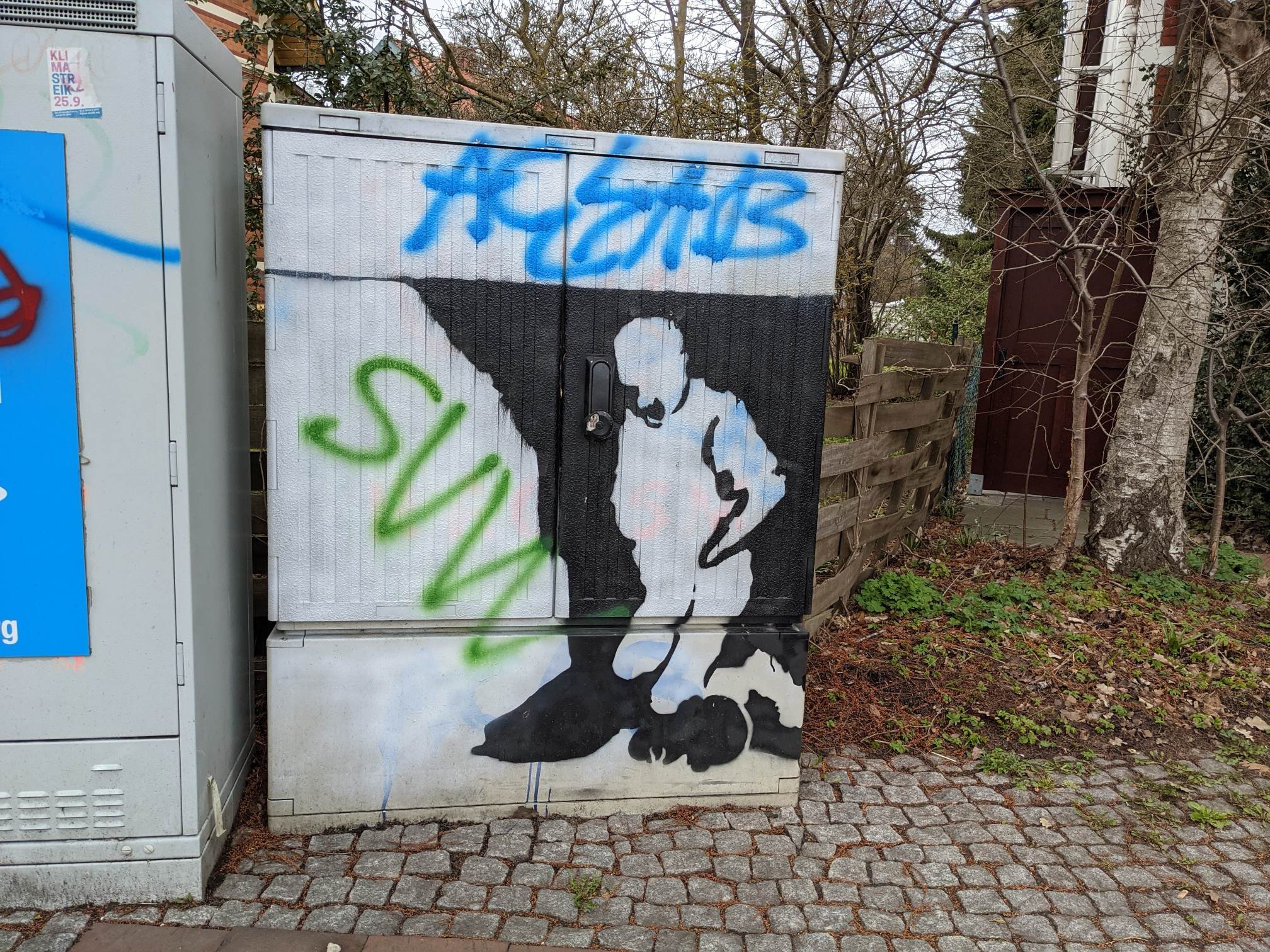 Streetart in Ottersberg Innenstadt